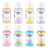 UNICORN COLORS 8 PACK Edible Art Decorative Cake Paint by Sweet Sticks, 15ml each, Cookie Painting, Cake Decorating