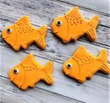 CUTE FISH  Metal Cookie Cutter - Ann Clark - 4 inch