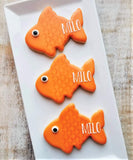 CUTE FISH  Metal Cookie Cutter - Ann Clark - 4 inch