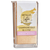 METALLIC CHAMPAGNE GOLD Edible Lustre Dust by Sweet Sticks 5g Water Activated Decorative Cake Luster Powder Paint
