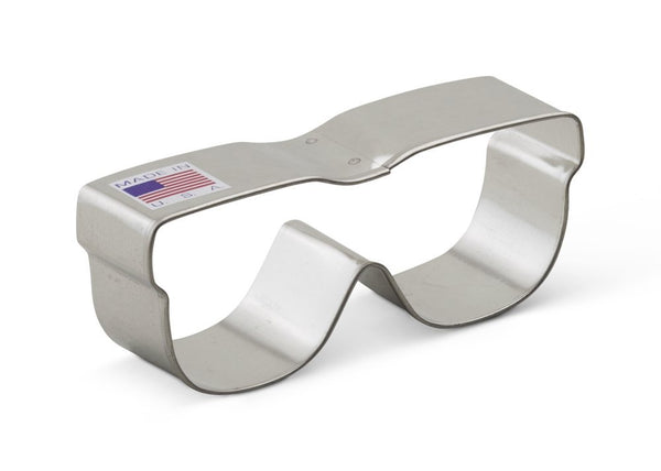 Sunglasses Cookie Cutter - 3.5 Inches - Ann Clark - Tin Plated Steel - Cricket Creek 